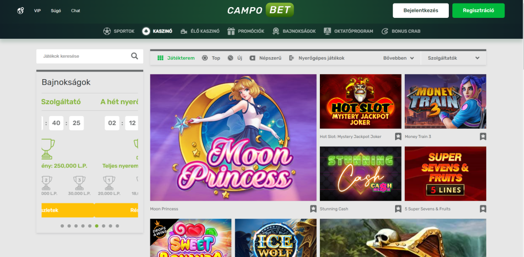 CampoBet Spielautomaten