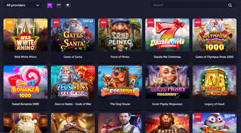 Vavada Spiele