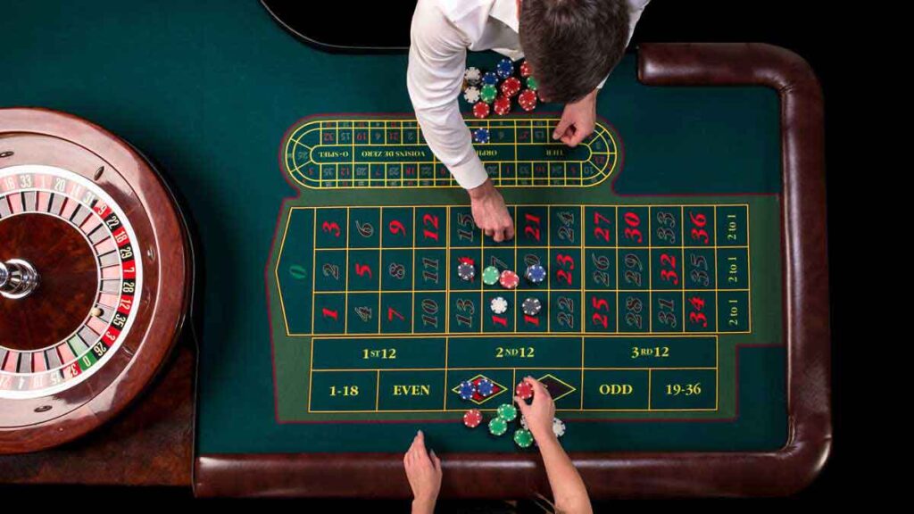 Roulette-Tisch