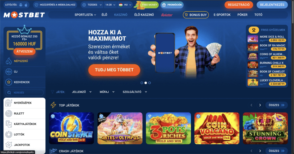 Mostbet Startseite