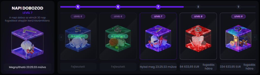 EmpireDrop – Tägliche Kisten