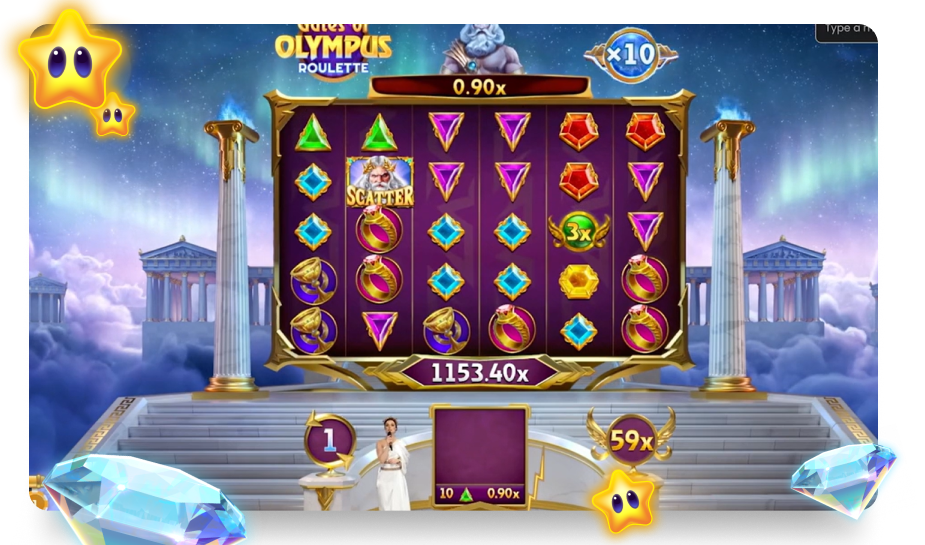 Gates of Olympus Roulette Bonusrunde