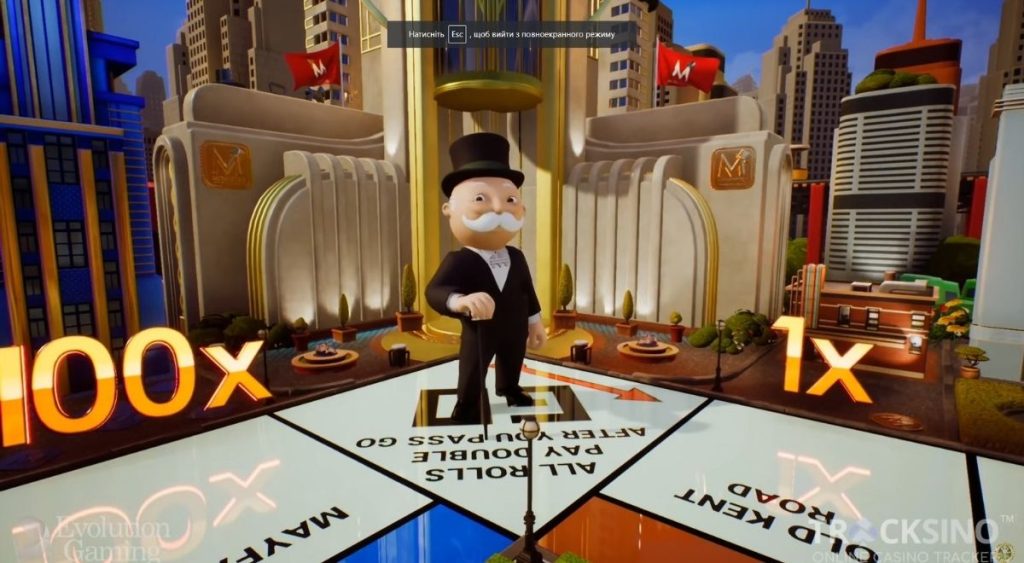 monopoly roulette bonus