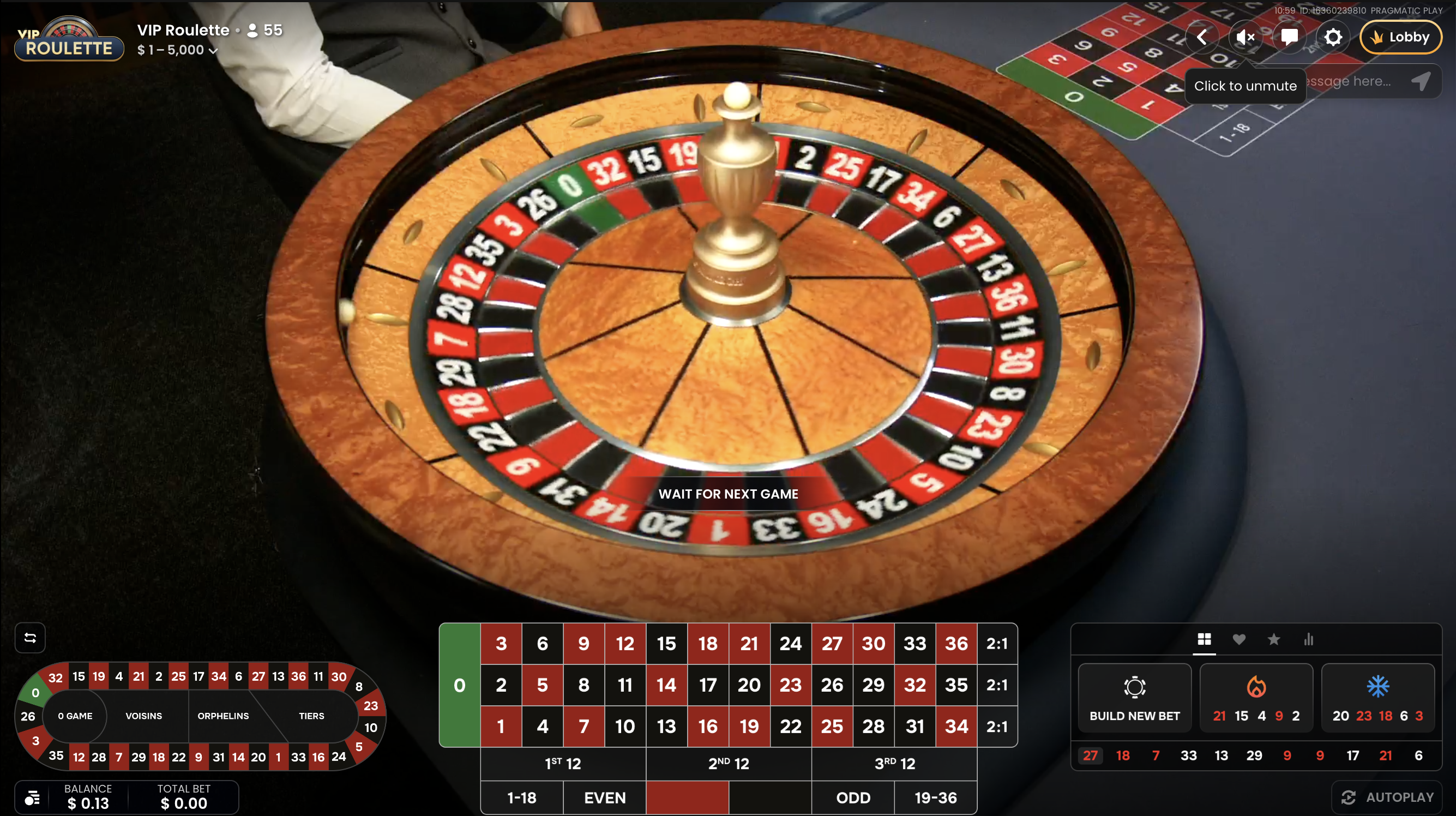Online-Roulette im Live-Casino