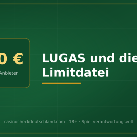 Limitdatei, LUGAS und das 1.000-€-Limit: was der Staat über dein Spiel weiß