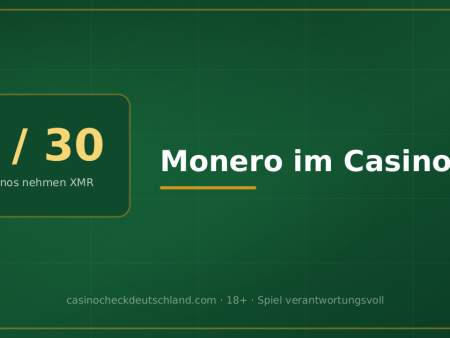 Monero im Casino: warum es fast niemand anbietet – und was es wirklich verbirgt