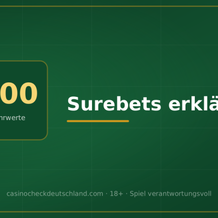 Surebets erklärt: die Wette, bei der du immer gewinnst – und warum das trotzdem kein Beruf ist