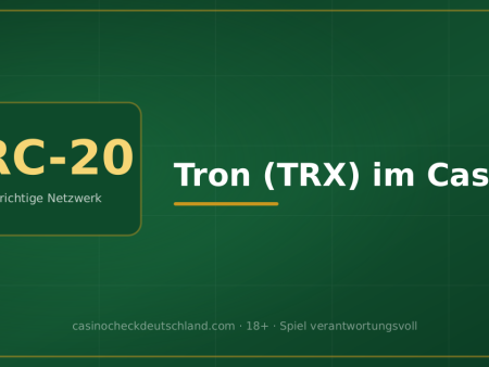 Tron (TRX) im Casino: das Netzwerk, das die meisten nutzen, ohne es zu merken